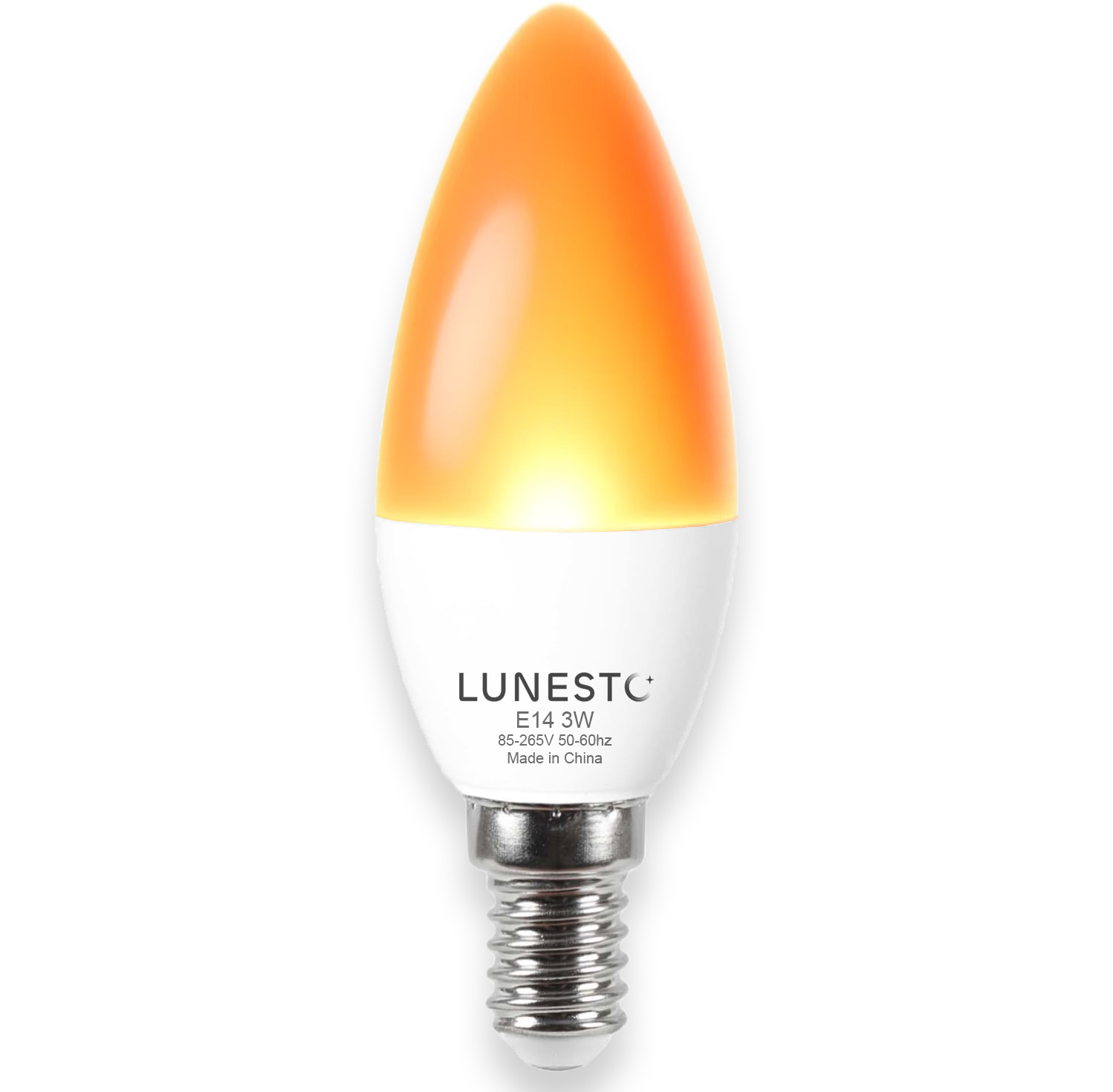 Lunesto Orange LED Lampe für besseren Schlaf